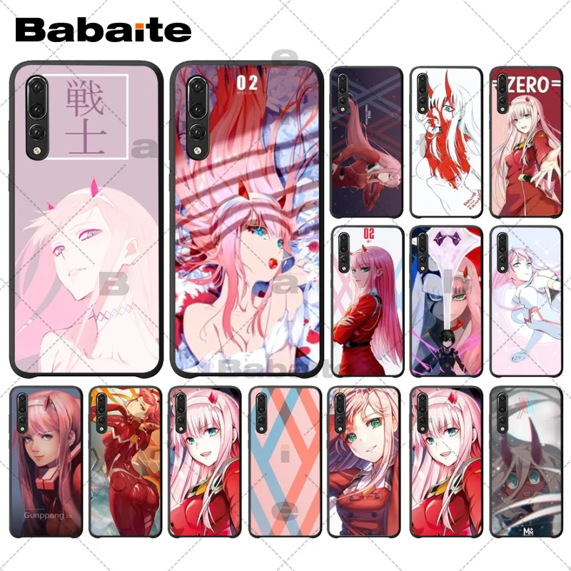 

Babaite Darling in the FranXX Custom Photo Soft Phone Case For Huawei Mate 10 P20 P20pro P9 P10 honor 9 10 V9 V10