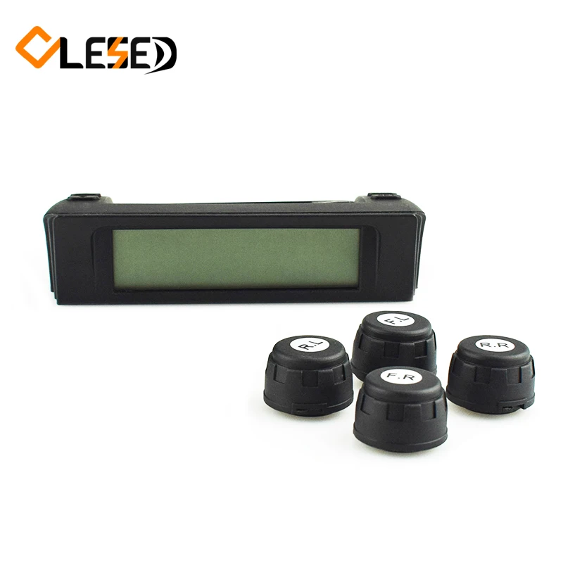 

Profession Solar energy Auto Wireless Universal TPMS Tire Pressure Sensor Tire Pressure Monitoring System with show temperature