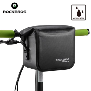 

ROCKBROS Waterproof Bike Bicycle Bag Cycling Handlebar Front Tube Bag Riding Camping Backpack Men Women Outdoor Sports Equipment