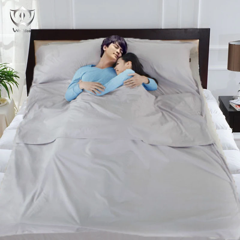 wnnideo durable super soft travel sheet sleeping sack bag liner sleep sack travel sheet