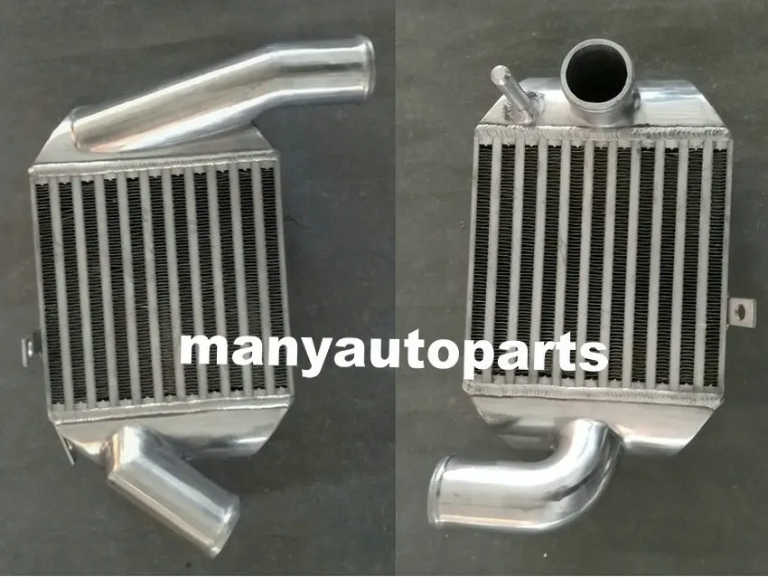 90 мм Толстая Пара алюминиевый интеркулер для AUDI A4 B5 S4 RS4 A6 C5 2 7 T BI TURBO|intercooler audi
