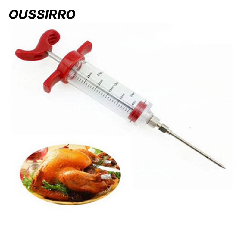 

1pcs Barbecue BBQ Tools Set Grill Syringe Kitchen Accessories Sauce Injector Roast Needle Party Decoration Home Decor