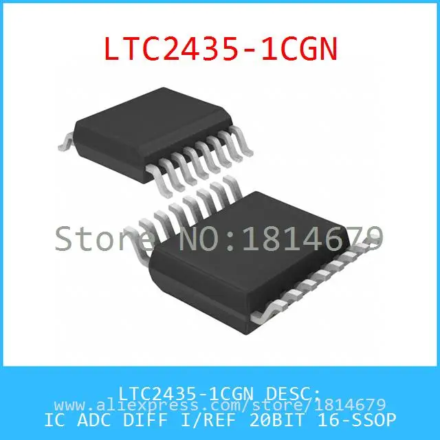 1 Шт./лот LTC2435-1CGN IC ADC DIFF I/REF 20BIT 16-SSOP 2435 LTC2435 |