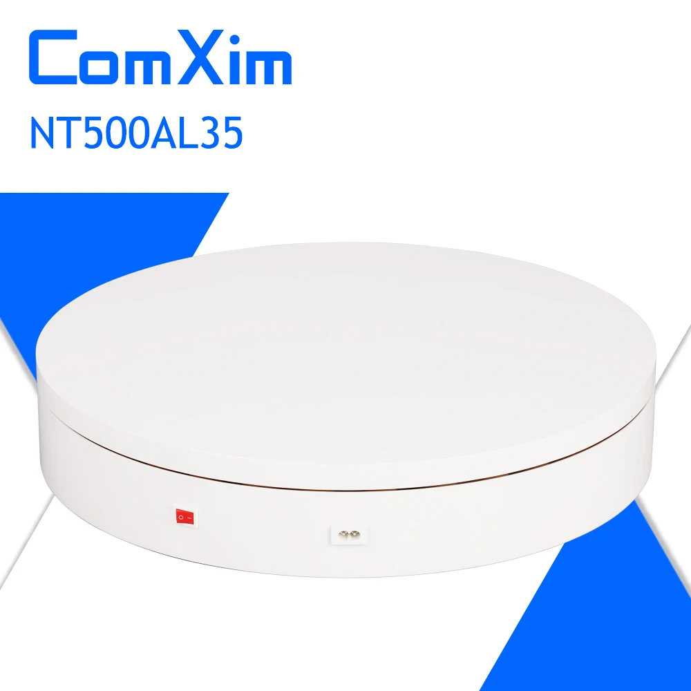 ComXim220V 50 см Максимальная нагрузка 35 кг двунаправленная случайная фиксированная скорость 45 сек/lap Автоматическая вращающаяся модель съемки видео фотографии