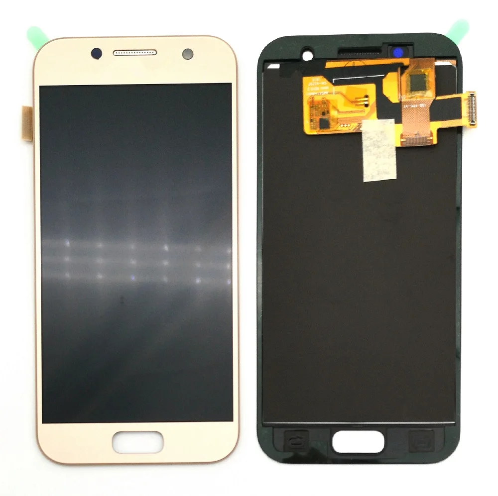 Price Can adjust brightness LCD For Samsung Galaxy A3 2017 A320 A320F LCD Display Touch Screen Digitizer Assembly