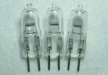 

10pcs/lot halogen bulb G6.35 12V 20W 35W 50W 70W 100W medical instruments lathe grinder Stage light bulb GY6.35