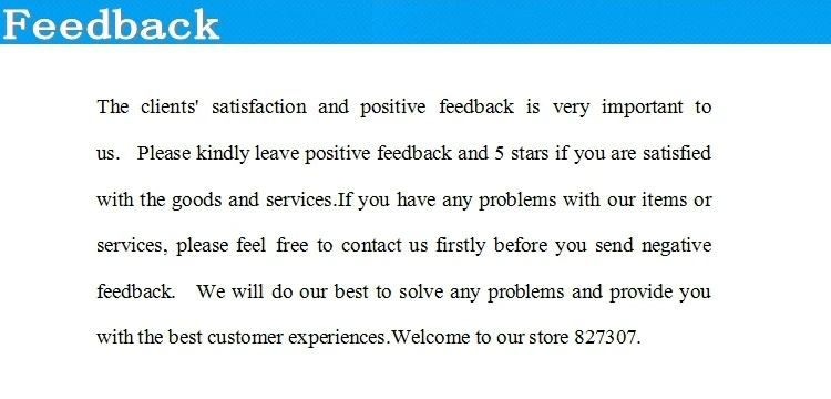 feedback