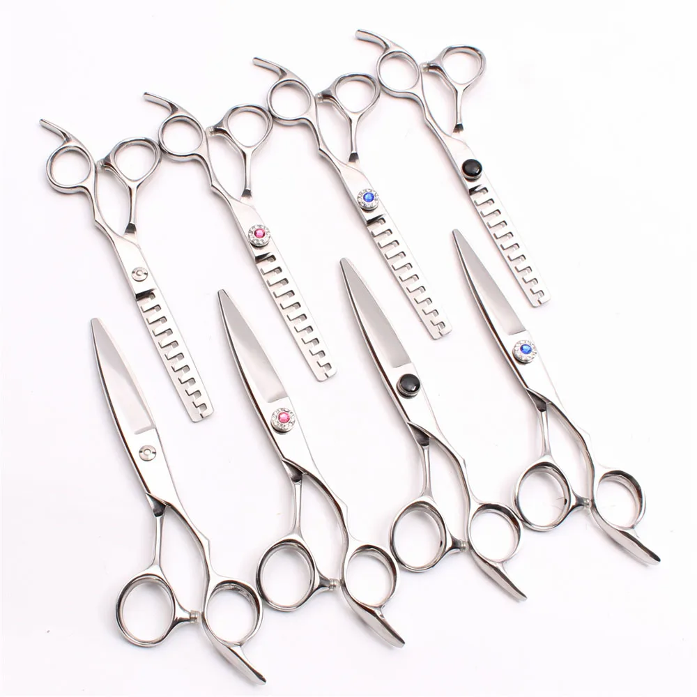 6INCH 17cm JP 440C Engraving Logo Salon Equipment Hairdressing Scissors Cutting Shears Thinning Pro Hair C9021 | Красота и здоровье