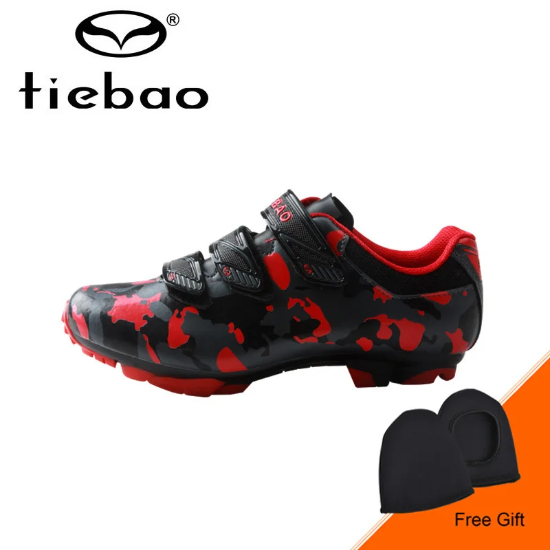 Tiebao 2018 New MTB Bike font b Shoes b font Men Auto lock Cycling font b