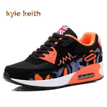 Kyle Keith 2017 Mujeres Zapatos Casuales Transpirable Mujer Zapatos Planos Cómodos Para Caminar Al Aire Libre Zapatillas Mujer Maxes Tamaño 36-40