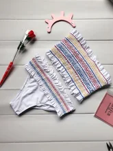 2017 Wrap Style Bikini Set Swimsuit Bathing Suit Swimwear For Women