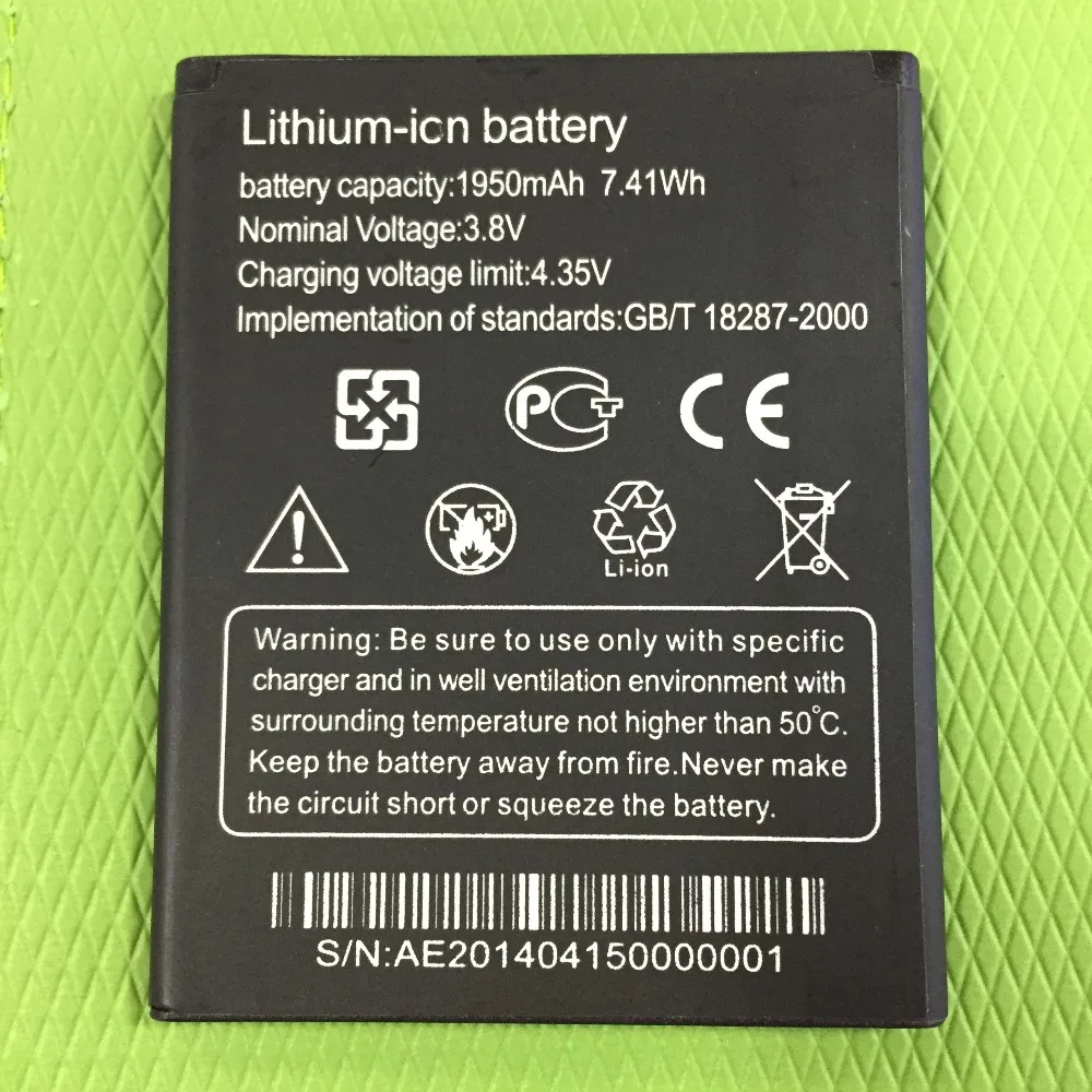 Аккумулятор MLLSE T5 1950 мАч новые батареи для Thl T5s DNS S4705 4705 смартфона|battery for|battery for