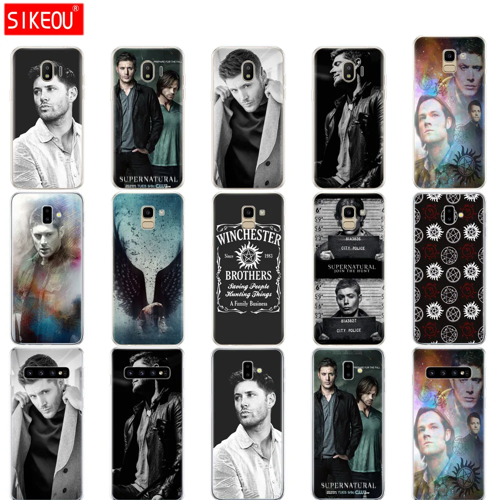 Чехол для Samsung galaxy J2 core J8 j6 j4 PLUS 2018 чехол samsung s10 SE plus сверхъестественный SPN Jensen