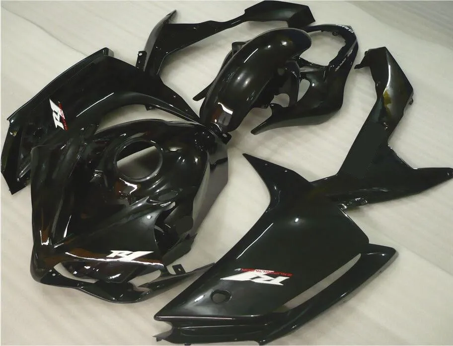 

New Injection mold Fairing kit 100% fit for YAMAHA YZFR1 07 08 YZF R1 2007 2008 YZF1000 ABS Fairings+Tank cover glossy black