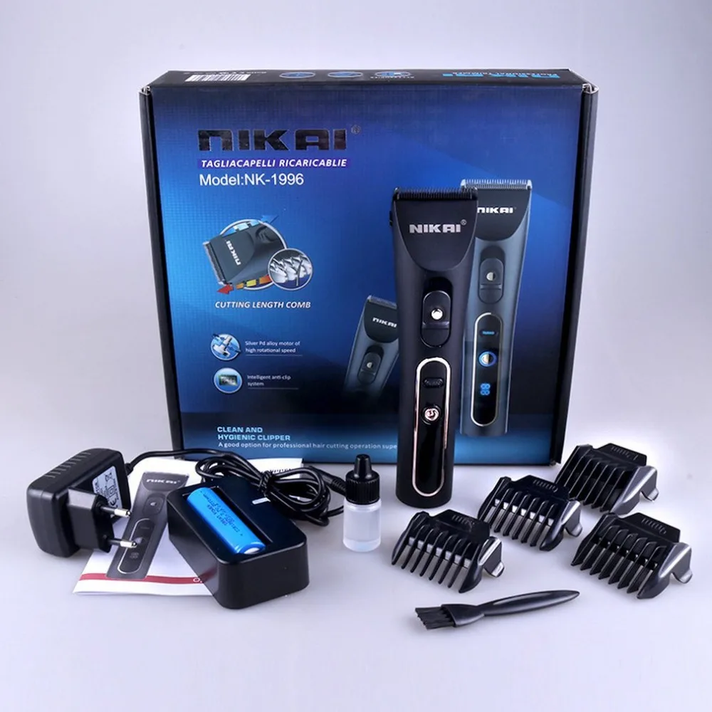 

NK Hair Clipper Rechargeable Electric Hair Cutter Professional Portable Hair Trimmer Universal Barber Haircut Tool