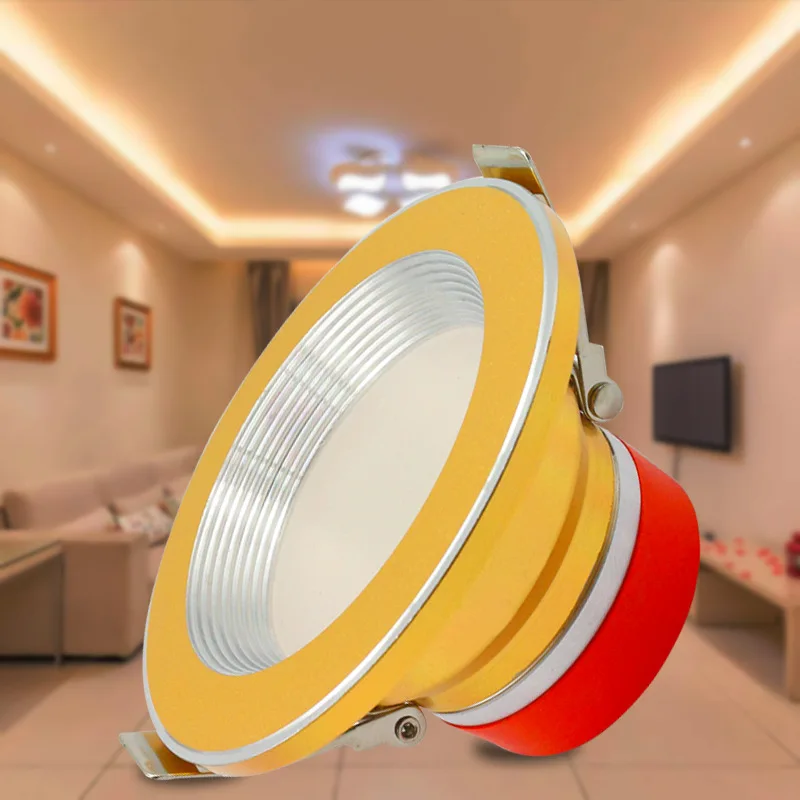

Led downlight embedded ceiling living room lamp 7.5/8 cm 3W5W home