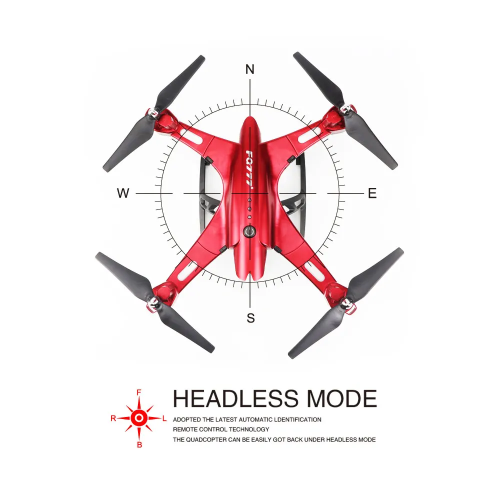 

Quadcopter Video Portable Aircraft FPV 3D Flips 4CH Foldable UAV