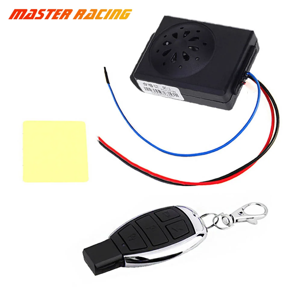 

12V Motorcycle Anti-theft Security System Alarm Motor Motorbike Burglar Alarm Protection Remote Control Key Shell Engine Start