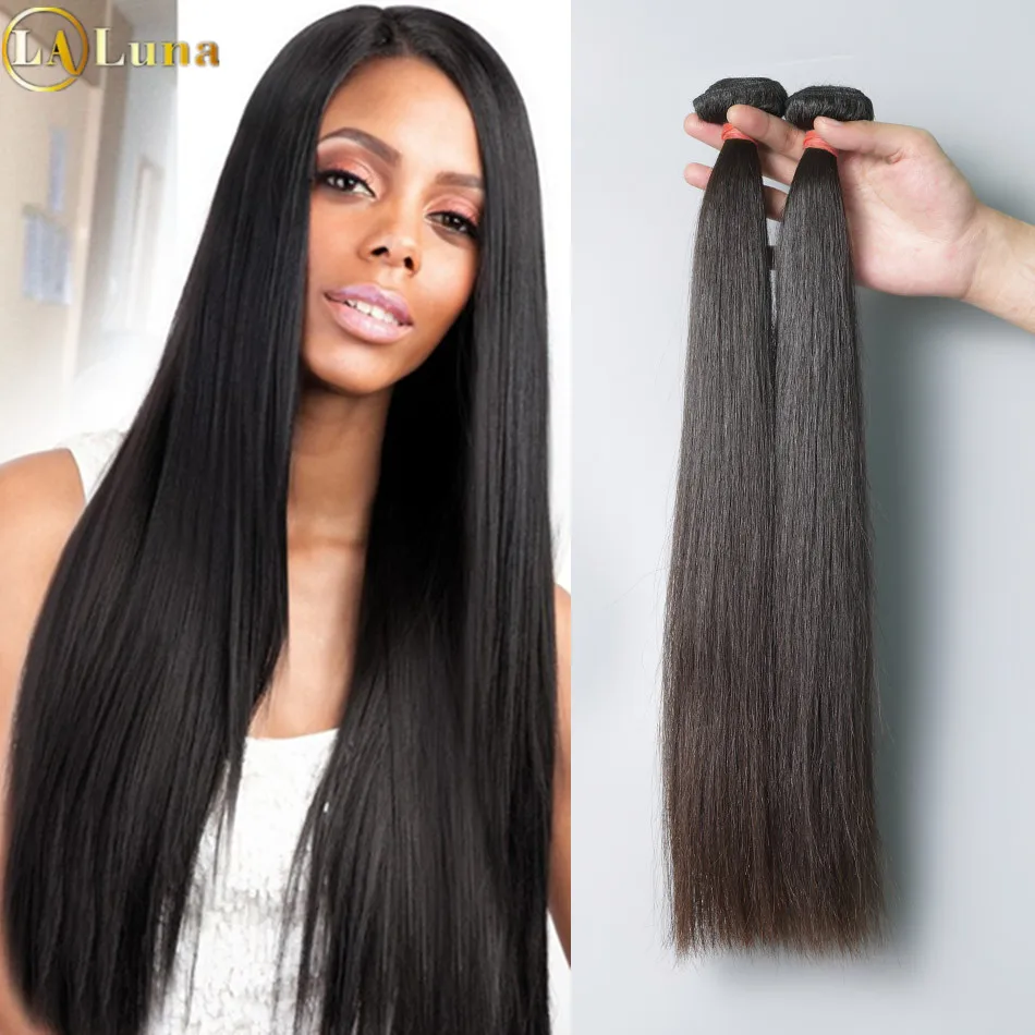 

Brazilian Virgin Hair Straight 8A Unprocessed Virgin Hair Weft Cheap Brazilian Hair 2Bundles Human Hair Extensions Can Be Curled