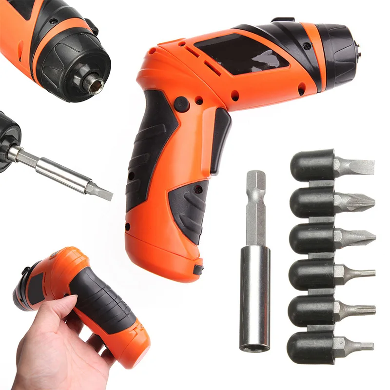 Шуруповерт Электрический аккумуляторный 6 в|electric drill cordless|drill cordlessscrewdriver electric |