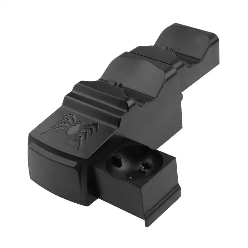 

Foldable Dual Port Charging Dock Charger Station with 4pcs Charging Indicator for PS4 Series Controllers PS Move High Quality