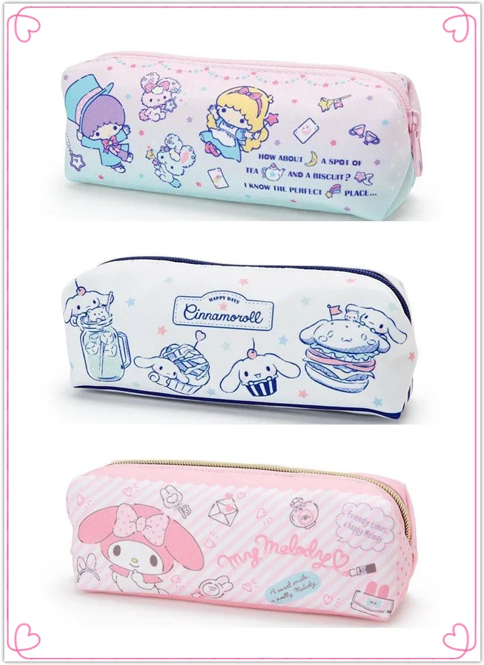 

IVYYE Melody Twin Star Fashion Anime PU Wallet Bags Wallets Zipper Coins Pocket Casual Purses Card Unisex Gifts New