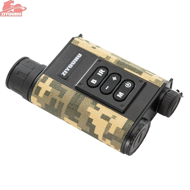 Dia e Noite Ziyouhu Multifuction Laser Variando Visão Noturna Range Finder 500m Distância Measurer Caça Tático Escopos