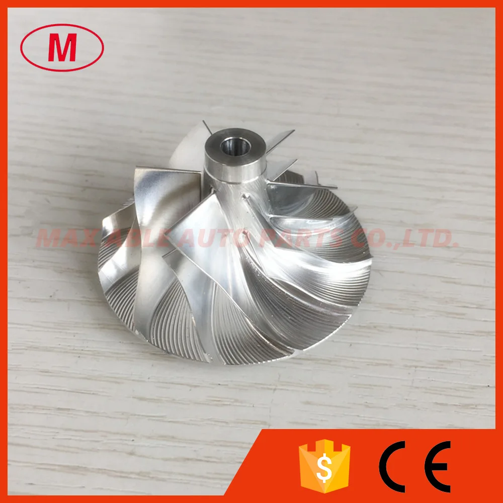 GT15 25 37 68/56 03 мм 436563 0003 6 + лопасти турбо заготовка/фрезерный компрессор колеса для