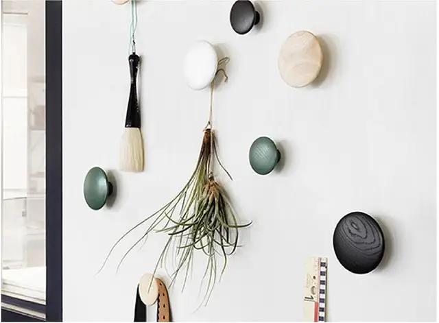5pcs Wall Clothes Hanger Coat Wood Rack Garden Round Mushroom 5pcs Wall Clothes Hanger Coat Wood Rack Garden Round Mushroom Hook Wooden Hooks Pretty Home Decor4