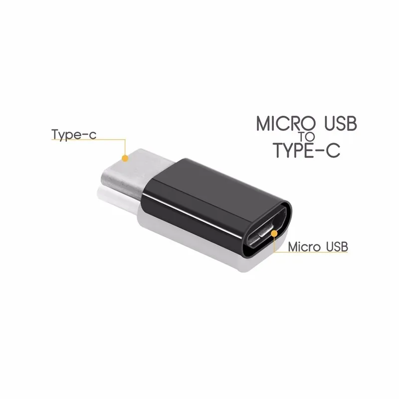 Micro USB для type-C адаптер для синхронизации данных и зарядки Microusb для type C Otg Usb зарядное устройство для huawei G9 P9 Plus Xiaomi Mi5 Mi4S Mipad 2