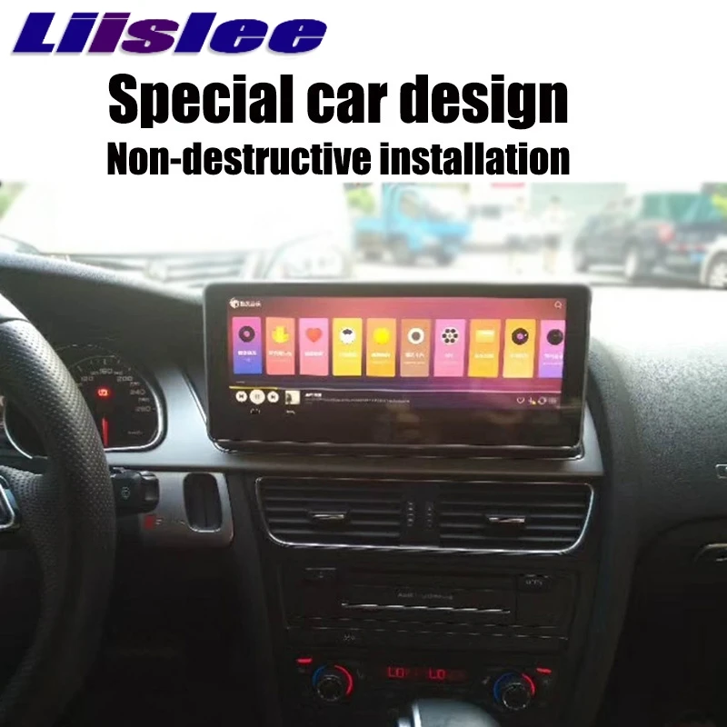 Lislee Car Multimedia Player NAVI For Audi A5 8T 2007~2016 Original Car System inch Radio Stereo WIFI MAP GPS Screen Navigation 7