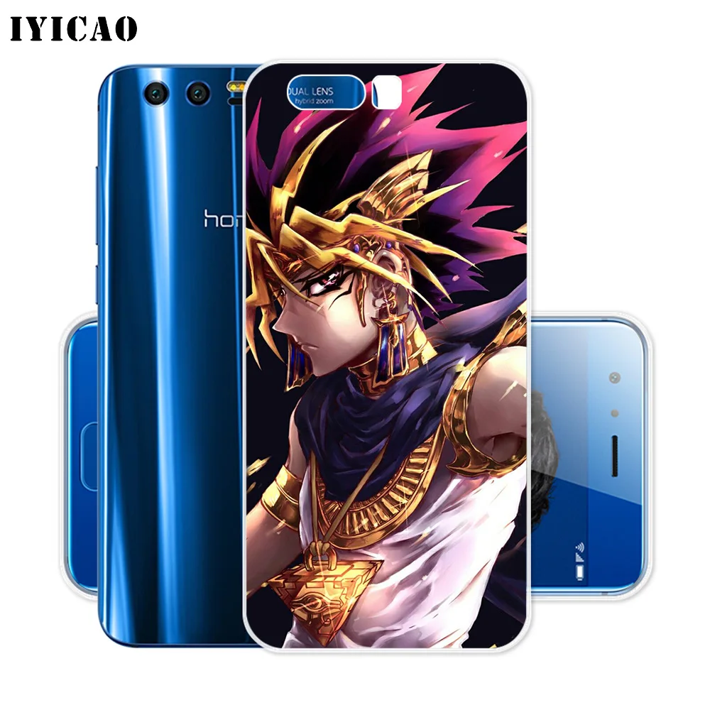 Мягкий силиконовый чехол IYICAO Yu Gi Oh Yugi Muto для Huawei Y9 Y7 Y6 Prime 2018 Honor 8C 8X 8 9 10 Lite 7X 7C 6A 7A Pro