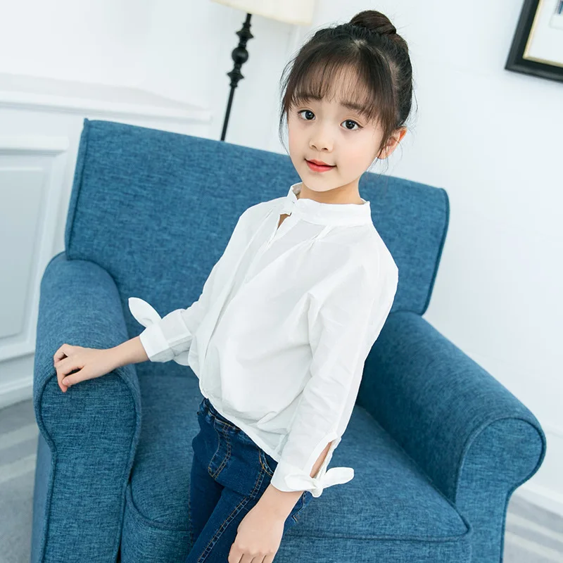 

Toddler Teen Baby Girls Blouses 2019 New Striped Casual Kids Blouses for Girls Long Sleeve Spring Summer Children Top Clothing