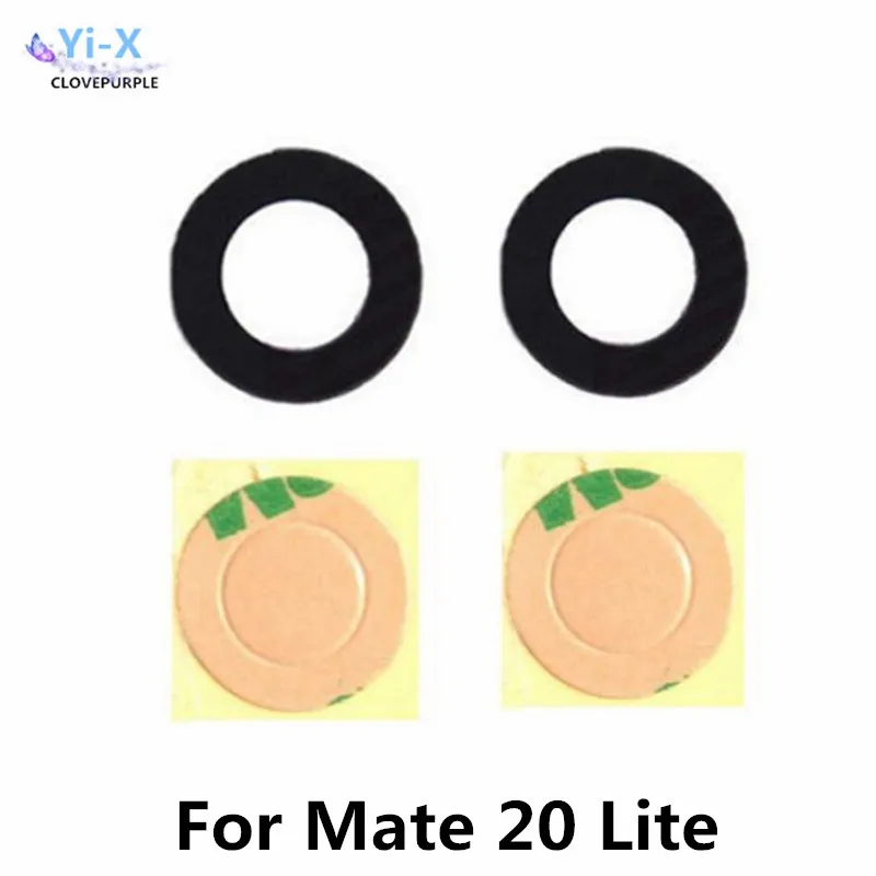

2pcs/lot Back rear camera glass lens for Huawei Mate 20 Lite