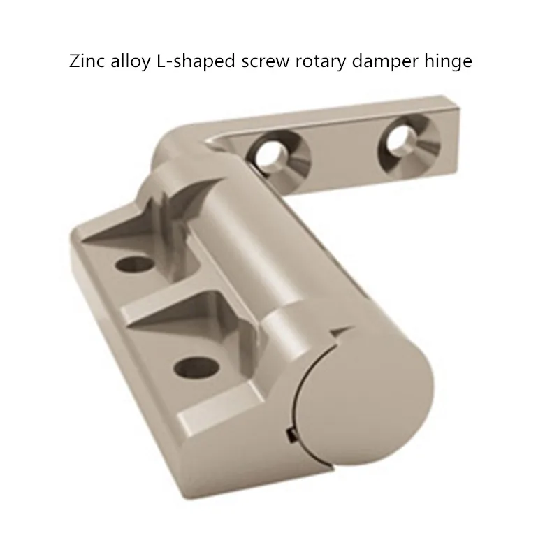 Zinc alloy L screw rotating damping hinge stop any stop moving hinges