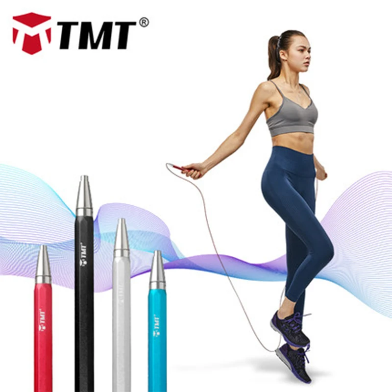 Koop TMT Professionele Staaldraad Speed Jump Rope Enkele Skip Touw Voor MMA Boksen Crossfit Fitness Workout Training Afvallen