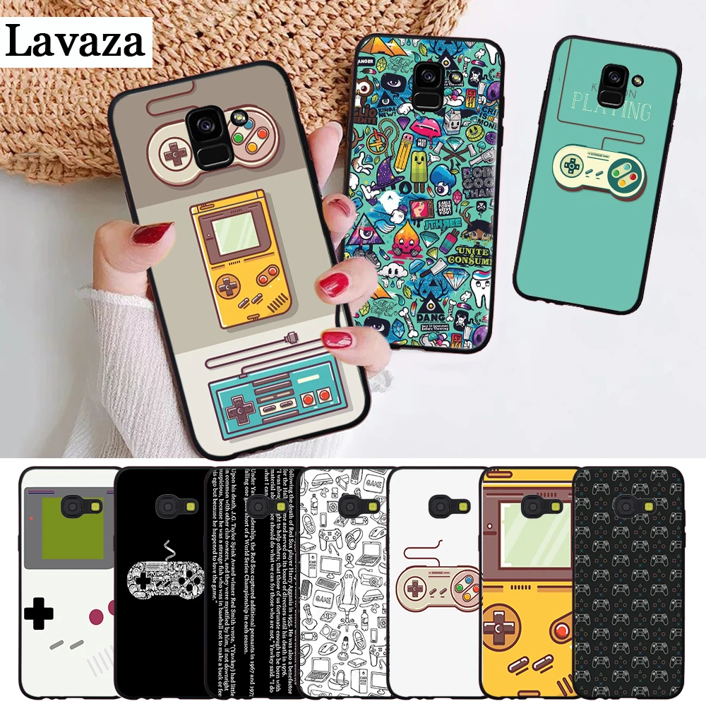 

Lavaza game controller Silicone Case for Samsung A3 A5 2016 2017 A6 Plus 2018 A7 A8 A9 A10 A30 A40 A50 A70 J6