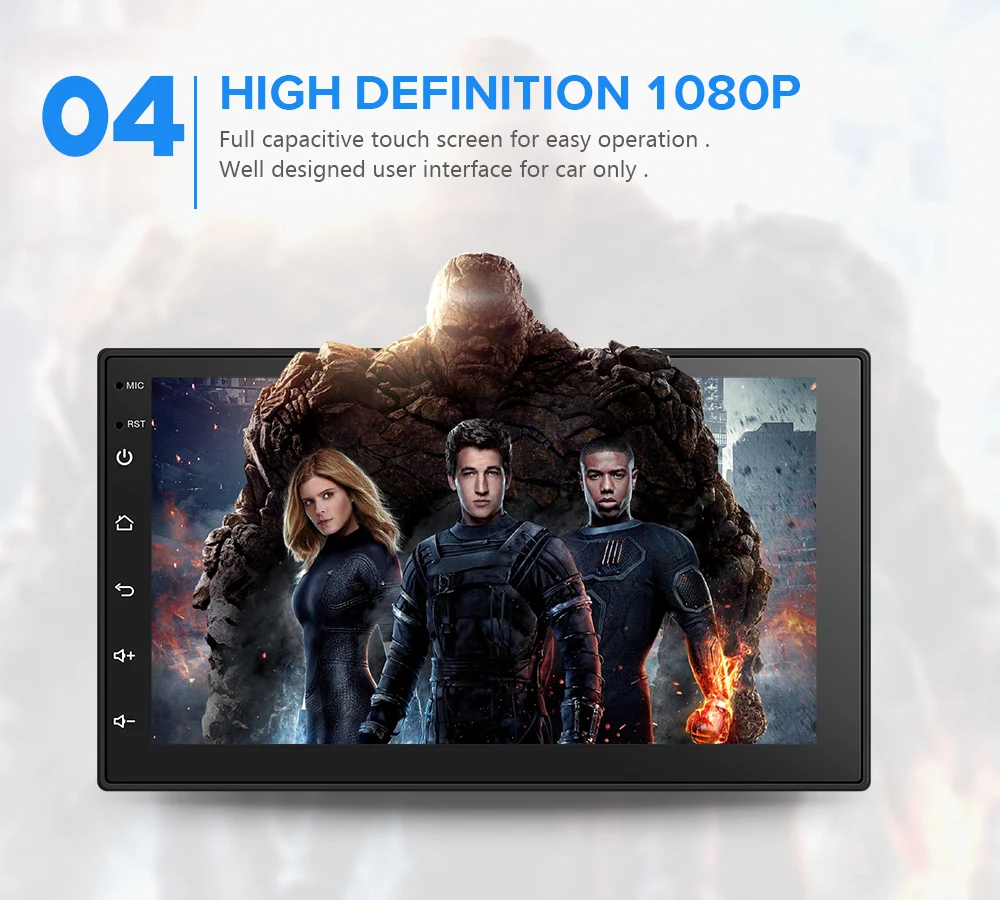 Sale 7 inch 2 Din Android Car Radio GPS Navigation Bluetooth Universal Car Audio Stereo FM USB Touch Screen Car Multimedia MP5 3