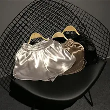 Летние шорты для малышей от 2 до 8 лет, Новые повседневные однотонные блестящие детские шорты с эластичной резинкой на талии для девочек, одежда для детей шорты для малышей