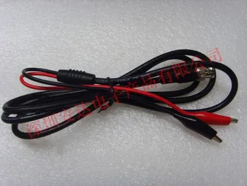 

Free shipping For Q9BNC test line video signal source output connecting wire oscilloscope probe the two crocodile clip