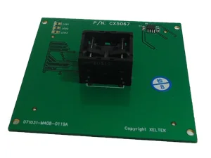 

ecmo.com.cn: Genuine Only - XELTEK BGA44 Socket Adapter CX5067 ***Price is lower, Please consult before pay