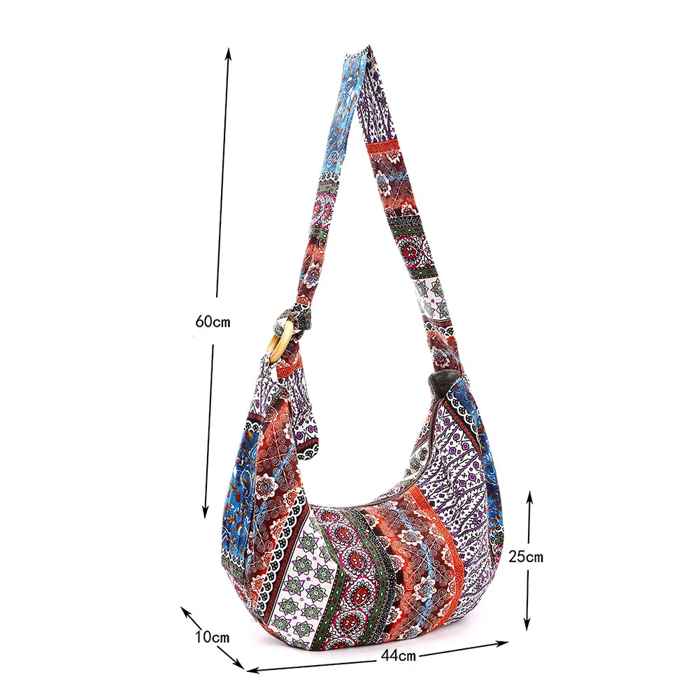 Woman Handbag Retro Art Ethnic Embroidery Floral Leather Hand Totes Bag Causal Handbags Zipped Shoulder Organizer For Lady Girls Womens Big Bags For Women