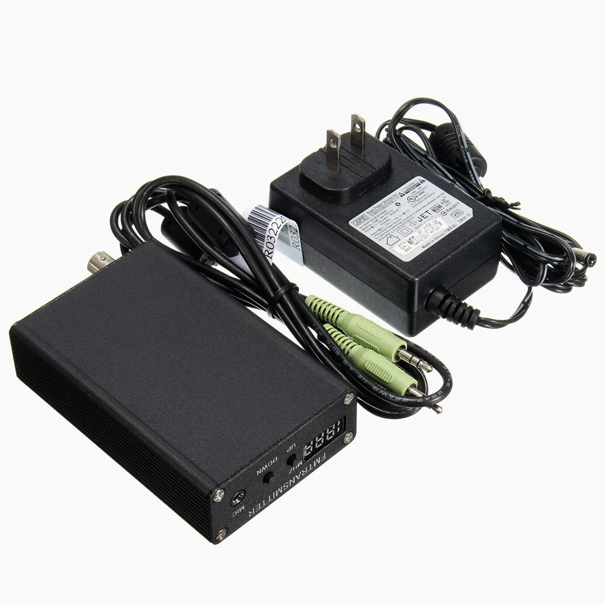 KROAK Black 5W Stereo Digital FM Transmitter FM Radio Transmitter Mini FM Radio Station