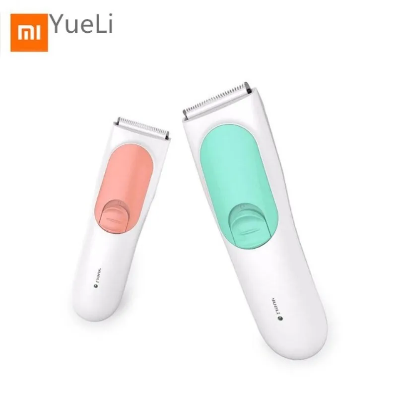 Günstige Xiaomi Mijia Yueli Original Elektrische Clipper Sicher elektrischen Rasiermesser Stille Motor DIY Haar Cut Wasserdicht für Männer Haustiere Kinder Baby