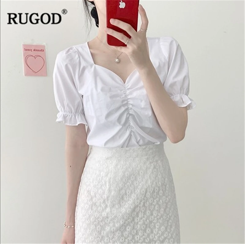 RUGOD 2019 Новое поступление Женская Цветочная Высокая юбка с тонкой талией или v