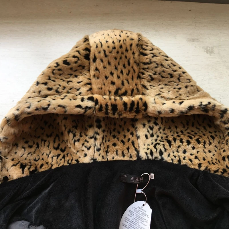GOLPUS, Женское зимнее пальто из искусственного меха, длинный рукав, искусственный мех, леопардовое пальто, женская верхняя одежда из искусственного меха, Chaquetas Mujer C4311