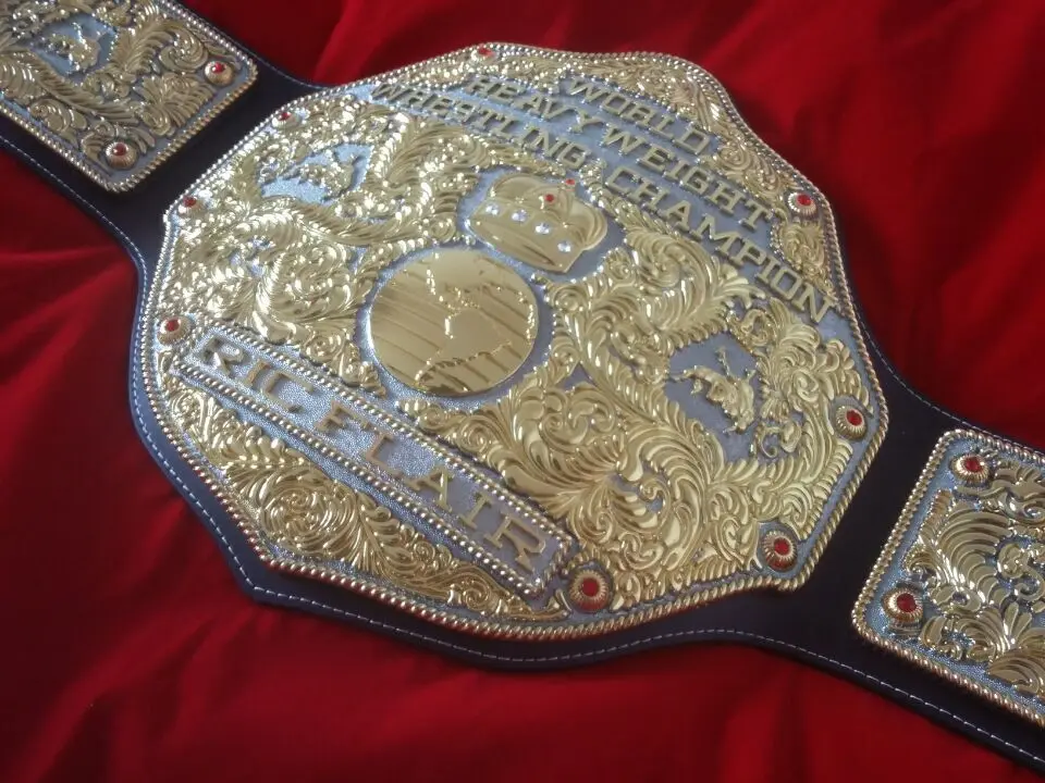Fandu V3 Adult Replica Big Gold Silver/gold Championship Title Belt