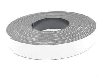 

5M 1.5mm Rubber Self Adhesive Magnetic Stripe Flexible Magnet DIY Strip Tapes