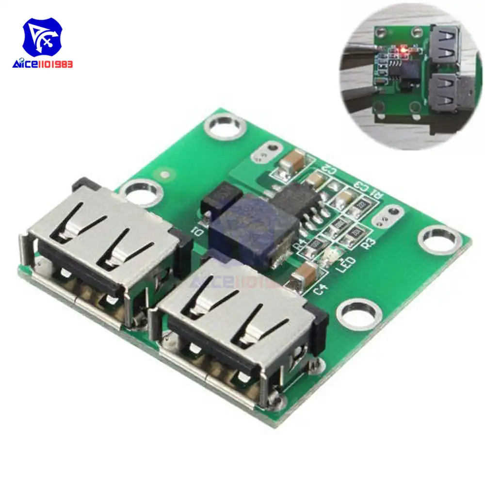 9V 12V 24V to 5V 3A CAR USB Charger Module DC step down Converter InNMUS 9V 12V 24V to 5V 3A CAR USB Charger Module DC step down Converter InNMUS