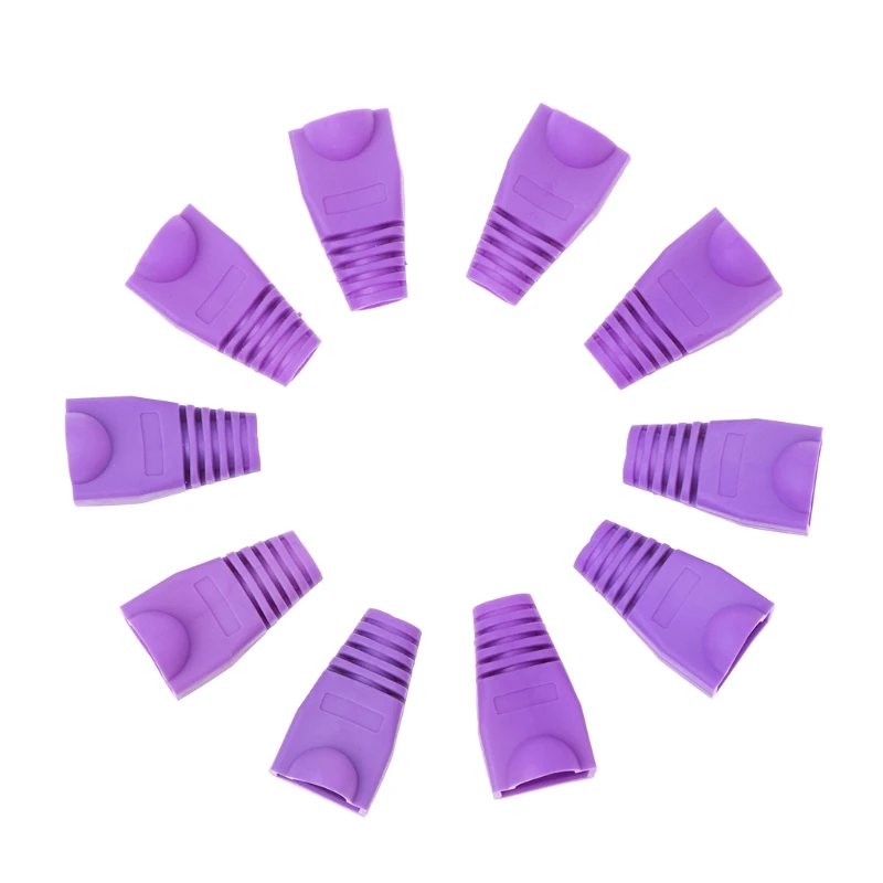 Защитные колпачки для сетевого кабеля RJ45 Cat6 Cat5E 10/25 шт./лот | Компьютеры и офис